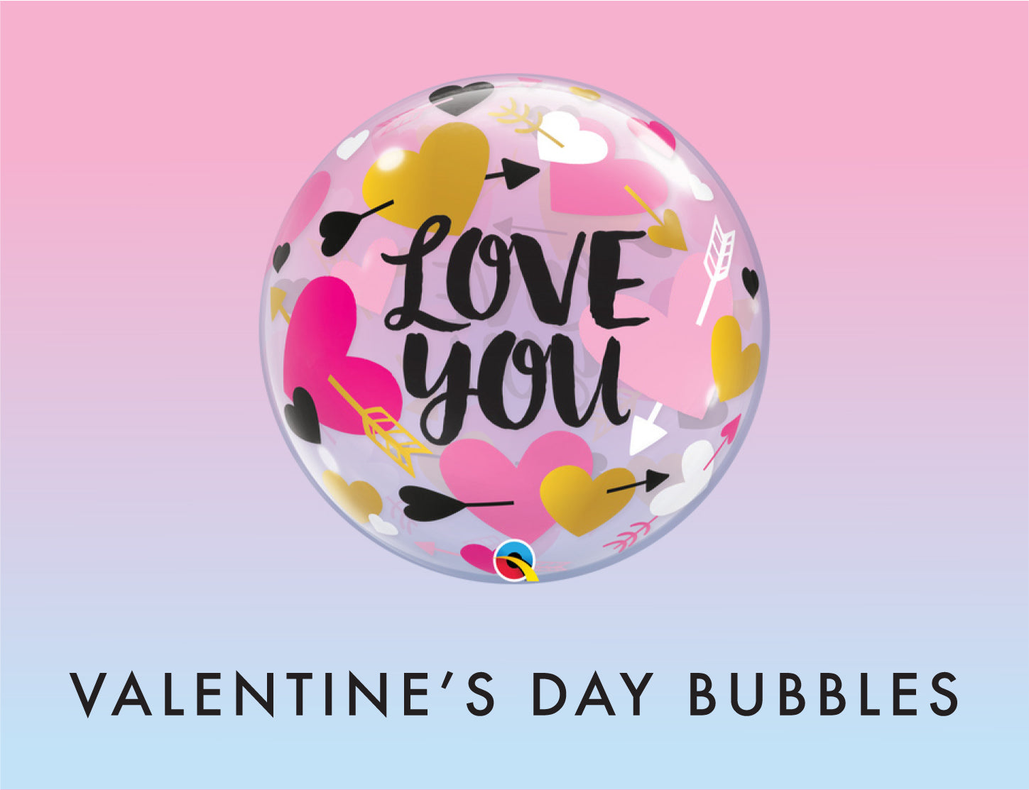 Valentine's Day Bubble Balloons