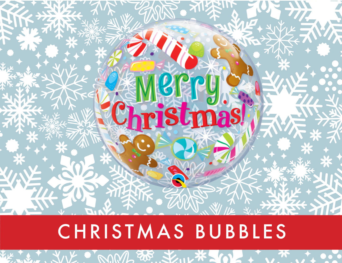 Christmas Bubble Balloons