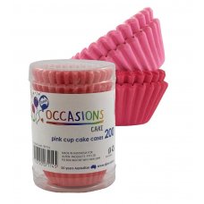 Cup Cake Cases PINKS Assorted Pack 200  #107114