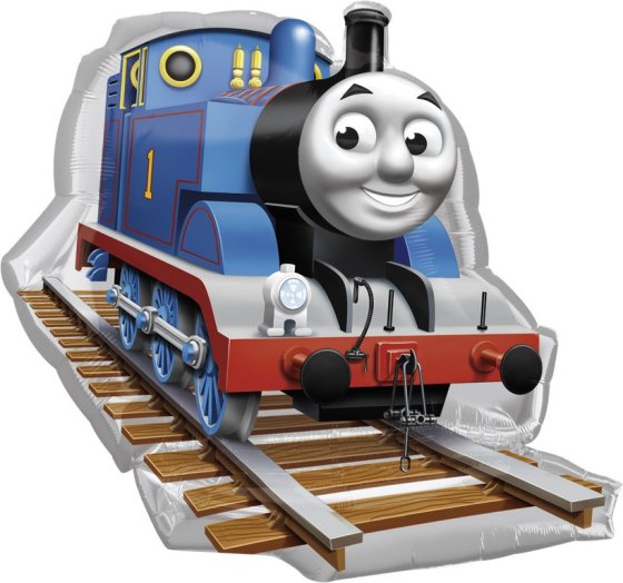 74cm x 69cm Foil Shape THOMAS The TANK ENGINE Anagram #24817