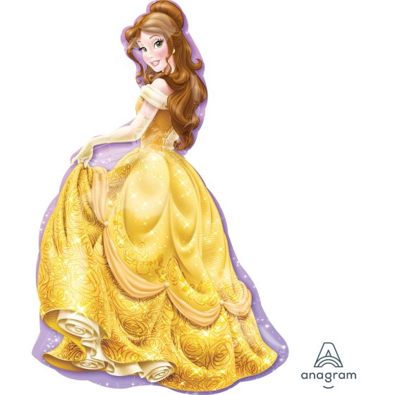 60cm x 99cm Foil Shape Disney Princess BELLE Anagram #28473