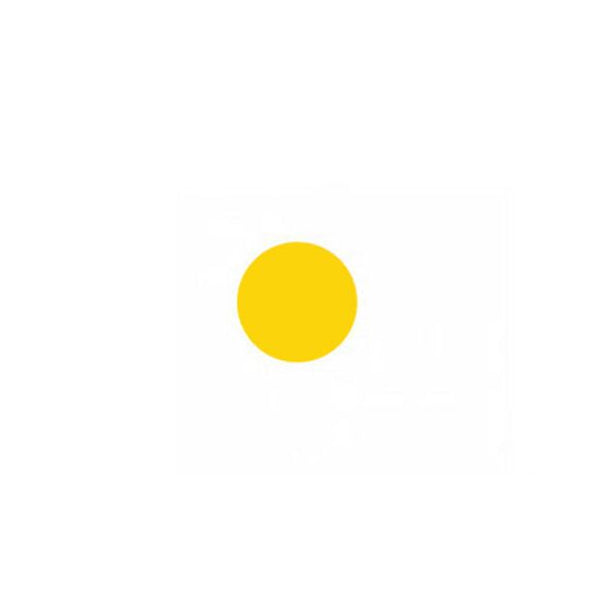 1cm PAPER Confetti Standard YELLOW 250g #2237006