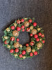 900mm Christmas WREATH- fully decorated in Red & Gold #WREATH900