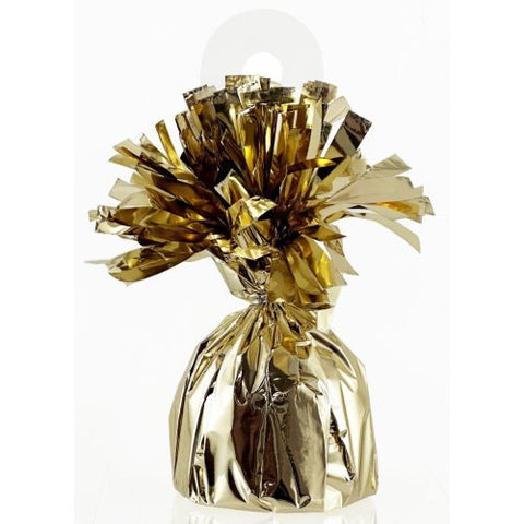 Balloon Weight Foil LUXE GOLD #204810 - Pack of 6