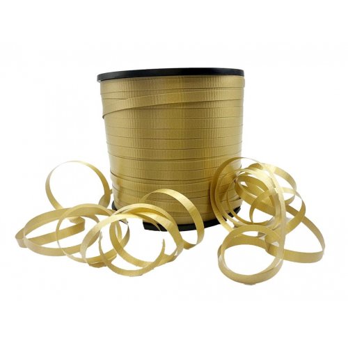 Alpen Curling Ribbon 460m/500yd x 5mm LUXE GOLD - each #205137