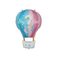 80cm Foil Shape BOY/GIRL Air Balloon 214110 - Each (Pkgd.)