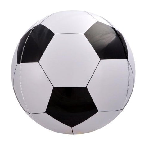 4D 50cm Foil Sphere SOCCER BALL Each  #215200 Each