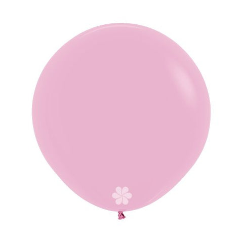 60cm Latex Round Plain Fashion CANDY PINK Sempertex #222842 Pack of 3