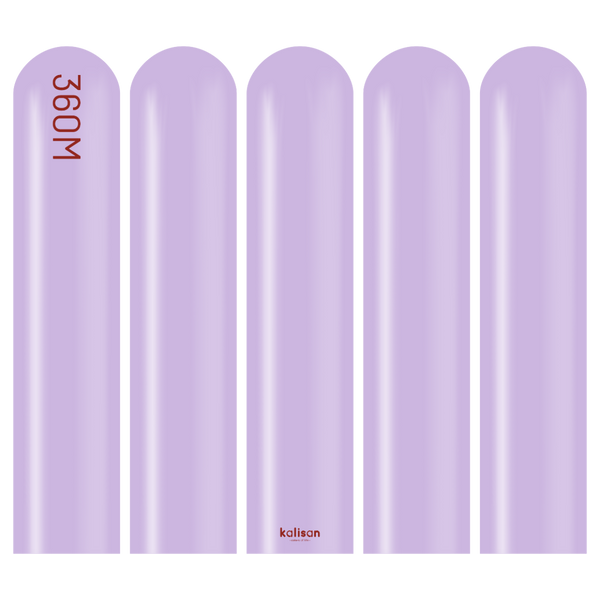 360 Kalisan Standard LILAC Plain Modelling Latex #10323172-Pack of 50