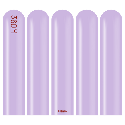 360 Kalisan Standard LILAC Plain Modelling Latex #10323172-Pack of 50