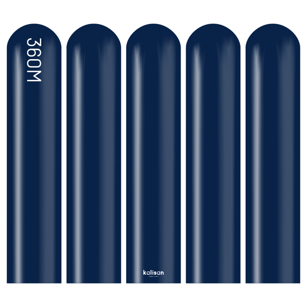 360 Kalisan Standard NAVY Plain Modelling Latex #10323422-Pack of 50
