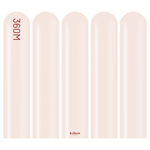 360 Kalisan Standard PINK BLUSH Plain Modelling Latex #10323482 - Pack of 50