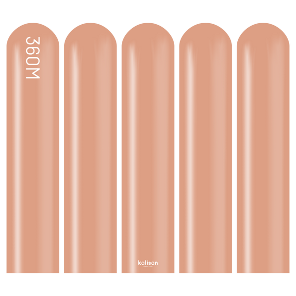 360 Kalisan Standard CLAY PINK Plain Modelling Latex #10323512 - Pack of 50