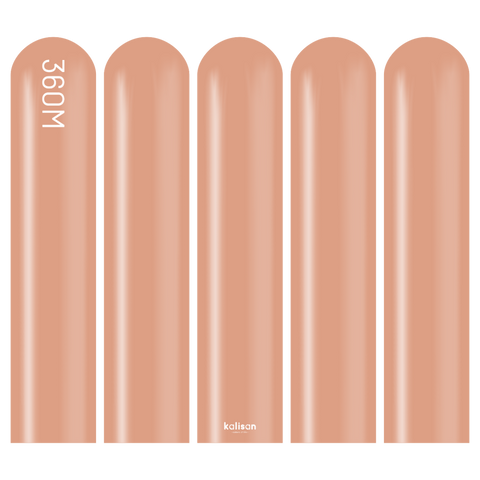 360 Kalisan Standard CLAY PINK Plain Modelling Latex #10323512 - Pack of 50