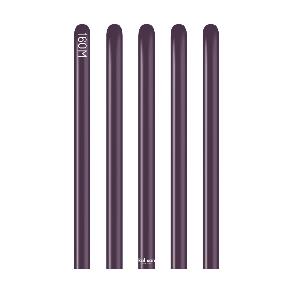 160 Kalisan Standard PLUM Plain Modelling Latex #10123531 - Pack of 100