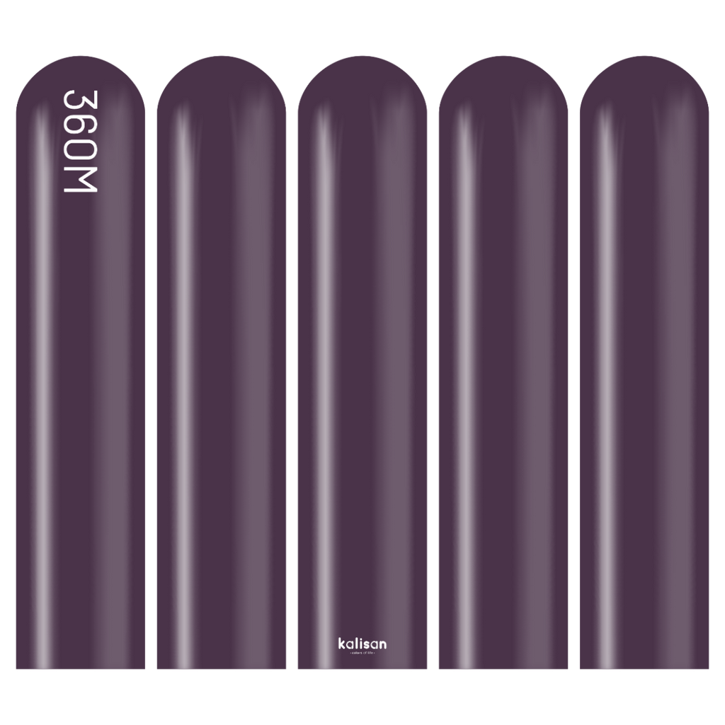360 Kalisan Standard PLUM Plain Modelling Latex #10323532 - Pack of 50