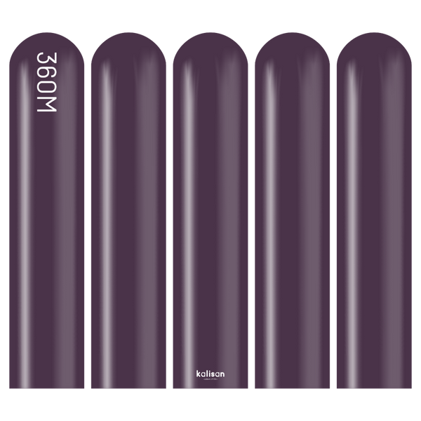 360 Kalisan Standard PLUM Plain Modelling Latex #10323532 - Pack of 50
