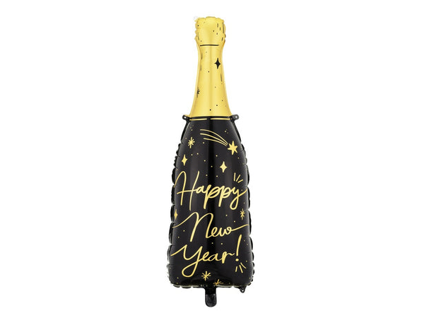 98cm Foil Shape CHAMPAGNE Bottle HAPPY NEW YEAR #26164