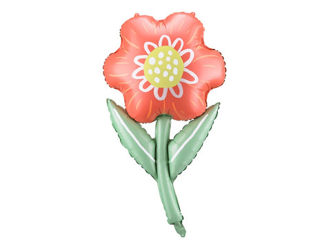 96cm Foil Shape Red FLOWER #26192