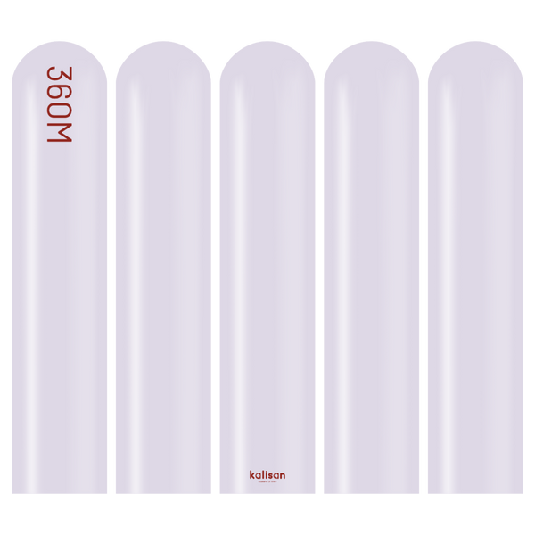 360 Kalisan Macaron LILAC Plain Modelling Latex #10330032 - Pack of 50