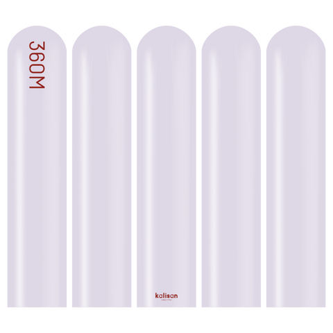 360 Kalisan Macaron LILAC Plain Modelling Latex #10330032 - Pack of 50
