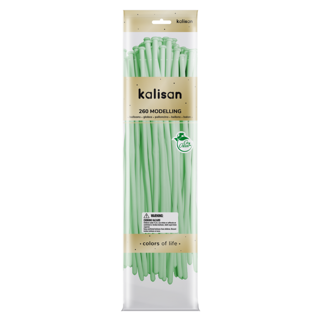 260 Modelling Macaron GREEN Nozzle Up 50 bag #10230045