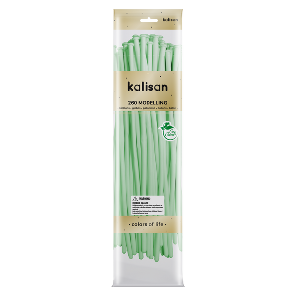 260 Modelling Macaron GREEN Nozzle Up 50 bag #10230045