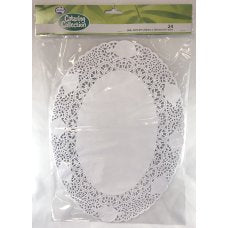 Paper DOYLEY/Doilies WHITE OVAL 10.25