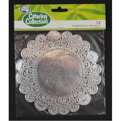Paper DOYLEY/Doilies SILVER 6.5