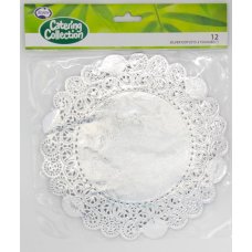 Paper DOYLEY/Doilies SILVER 8.5