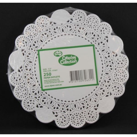 Paper DOYLEY/Doilies WHITE 7.5