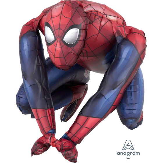 38cm x 38cm Foil Multi Balloon SPIDERMAN Anagram #38194