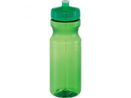 24oz Easy Squeezy Crystal Sports Bottle GREEN SM6523G