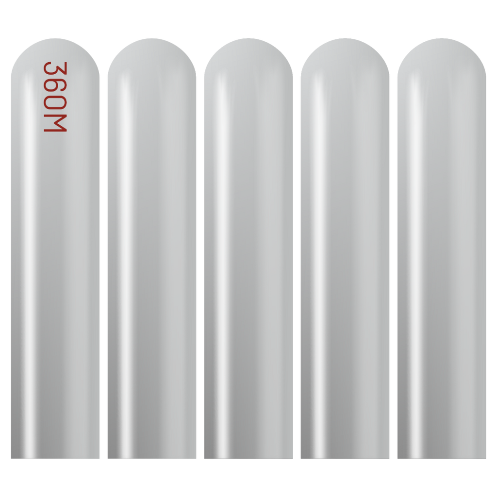 360 Kalisan MIRROR SILVER Plain Modelling Latex #10350022 - Pack of 50