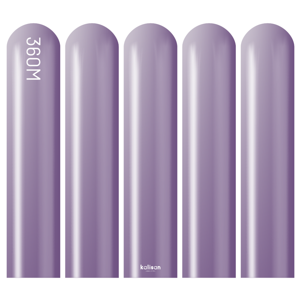 360 Kalisan MIRROR VIOLET Plain Modelling Latex #10350042 - Pack of 50