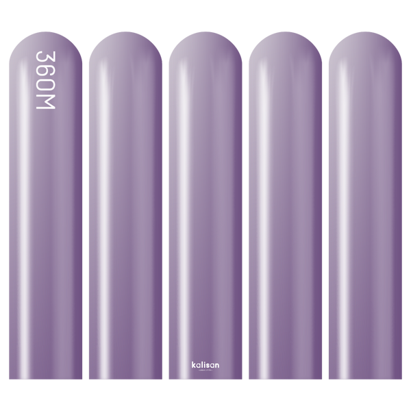 360 Kalisan MIRROR VIOLET Plain Modelling Latex #10350042 - Pack of 50