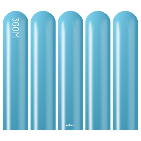 360 Kalisan MIRROR BLUE Plain Modelling Latex #10350052 - Pack of 50