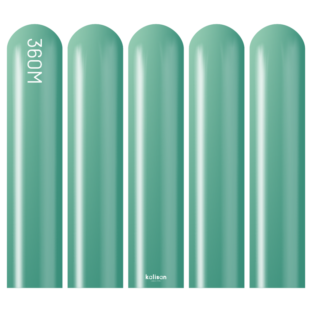 360 Kalisan MIRROR GREEN Plain Modelling Latex #10350062 - Pack of 50
