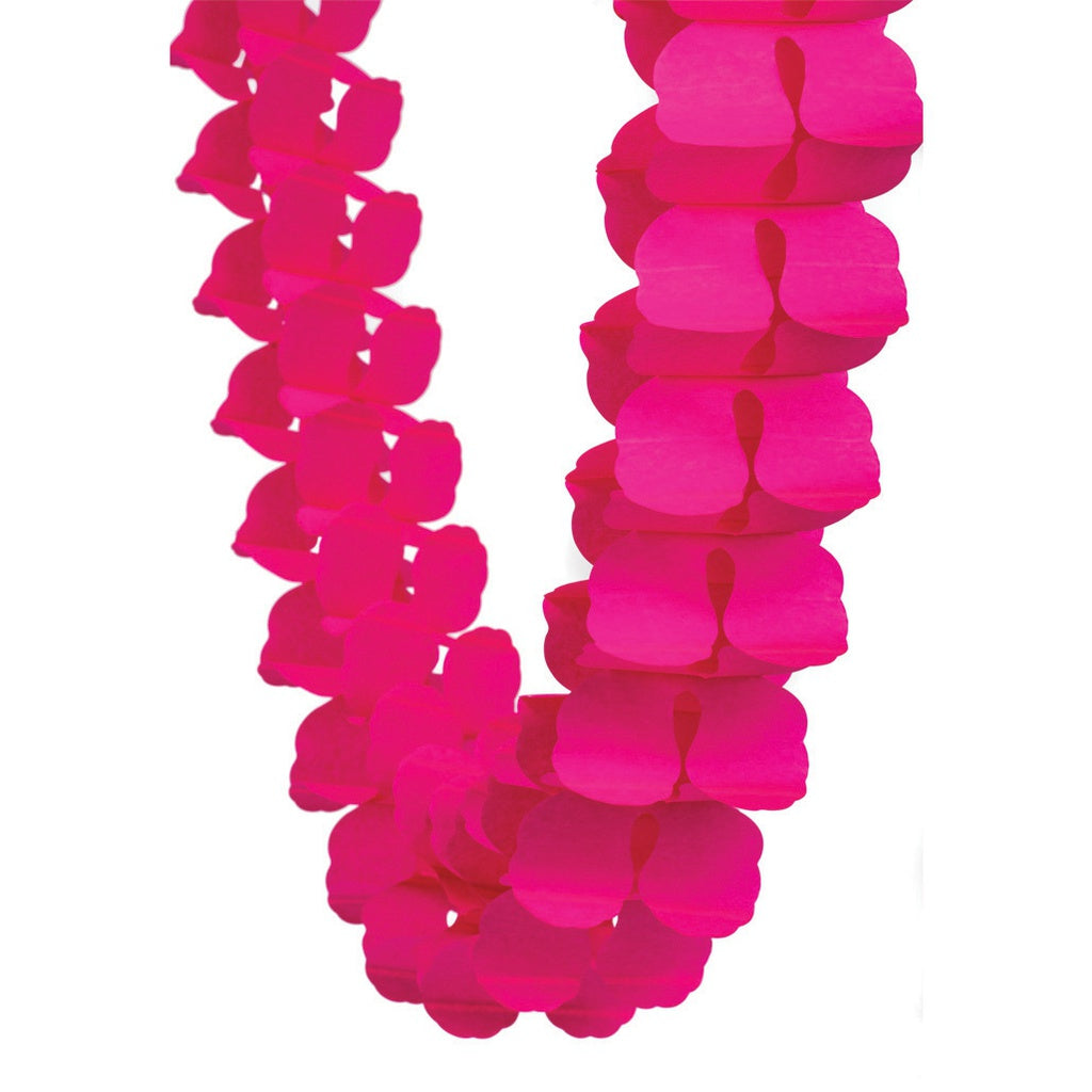 Honeycomb Garland MAGENTA 4m #FS5215M