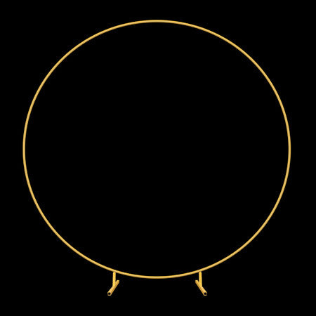 1.2m ARCH Circle Frame GOLD PMARCH-GO