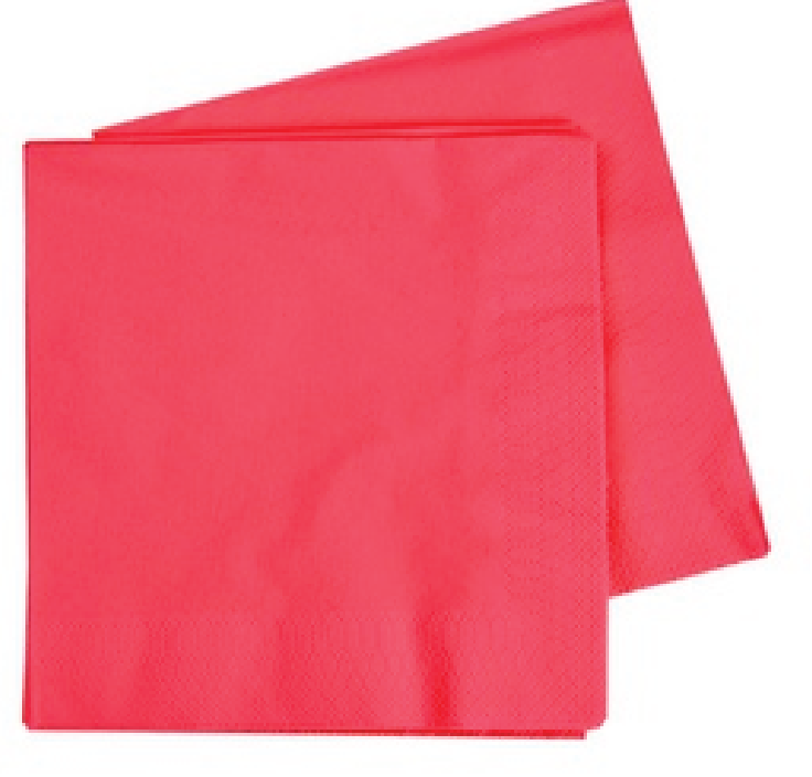 Dinner Napkin CORAL Pack of 40 #FS6073CO