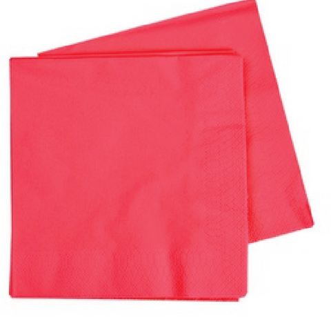 Dinner Napkin CORAL Pack of 40 #FS6073CO
