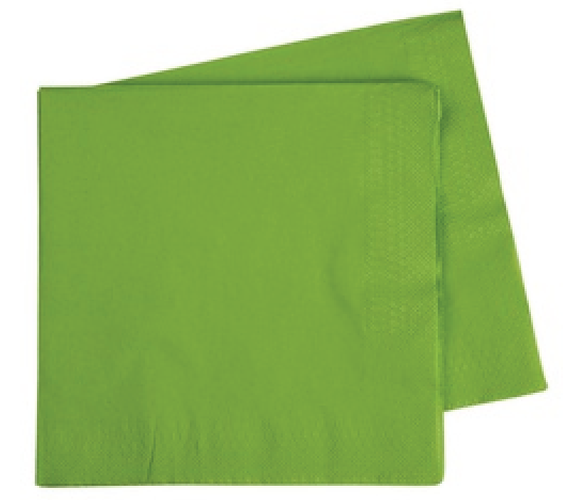 Dinner Napkin LIME GREEN Pack of 40 #FS6073LG