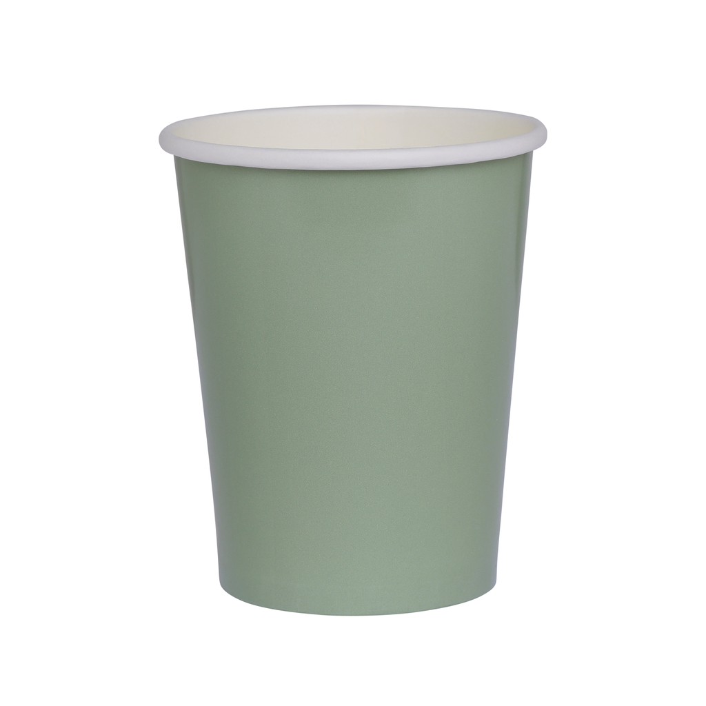 Paper Cup 260ml EUCALYPTUS 10Pk #FS6130EUP