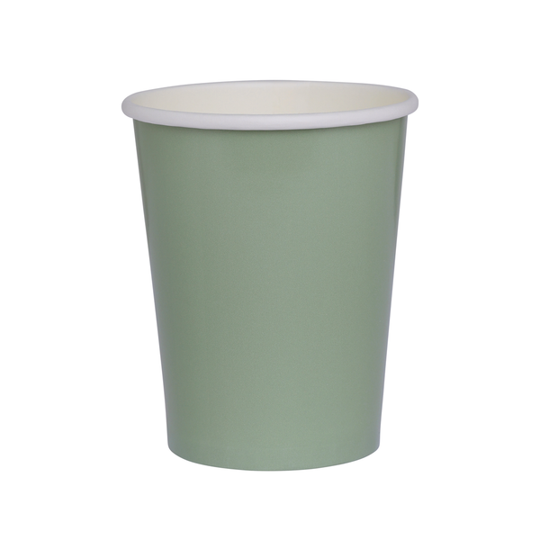 Paper Cup 260ml EUCALYPTUS 10Pk #FS6130EUP