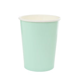 Paper Cup 260ml MINT GREEN 20Pk #FS6135MTP