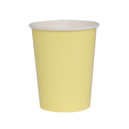 Paper Cup 260ml PASTEL YELLOW 20Pk #FS6135PYP