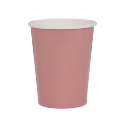 Paper Cup 260ml ROSE 20Pk #FS6135ROP