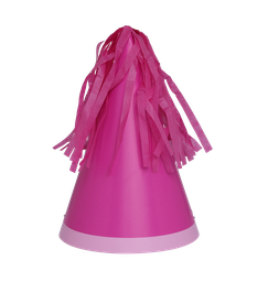 Party HAT With Paper Tassel FLAMINGO 10pk #FS6150FMP