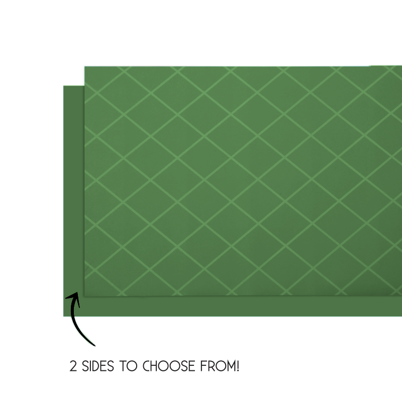 PAPER Table Runner Reversible 4m x 35cm SAGE GREEN Each #FS6160SGP
